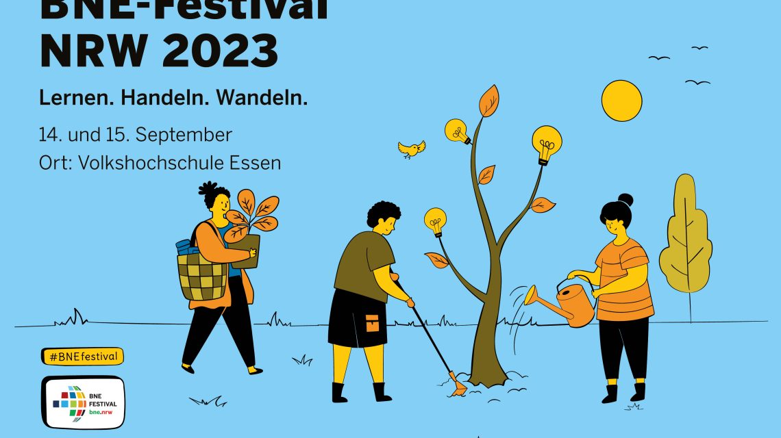Banner BNE-Festival NRW 2023 (Online)
