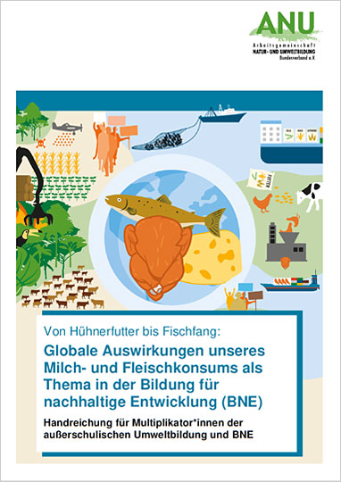 Von Hühnerfutter bis Fischfang: Globale Auswirkungen unseres Milch- und Fleischkonsums als Thema in der BNE