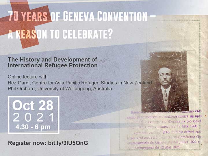 70 Jahre Genfer Flüchtlingskonvention