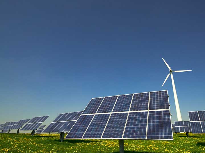 Solar-Windenergie