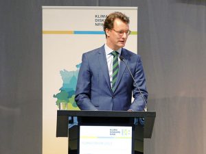 Ministerpräsident Hendrik Wüst auf Klimaforum 2022