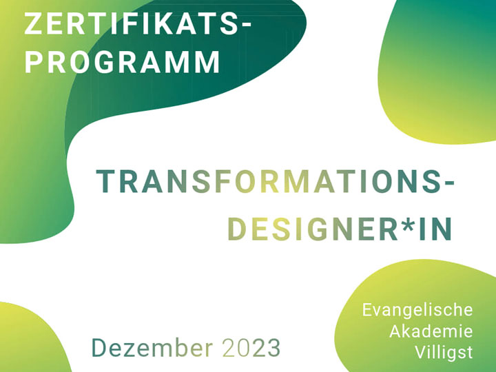 Zertifikationsprogramm Transformationsdesign