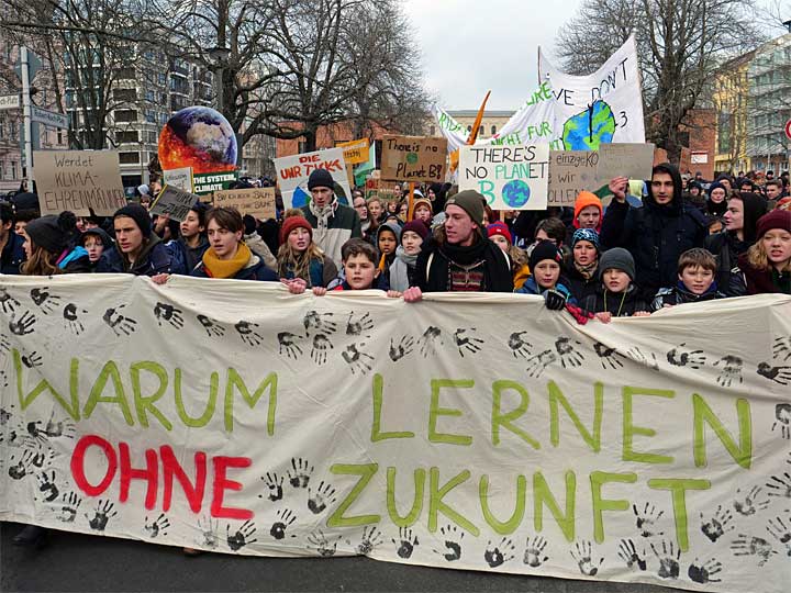 Schüler-Demonstration Friday for Future