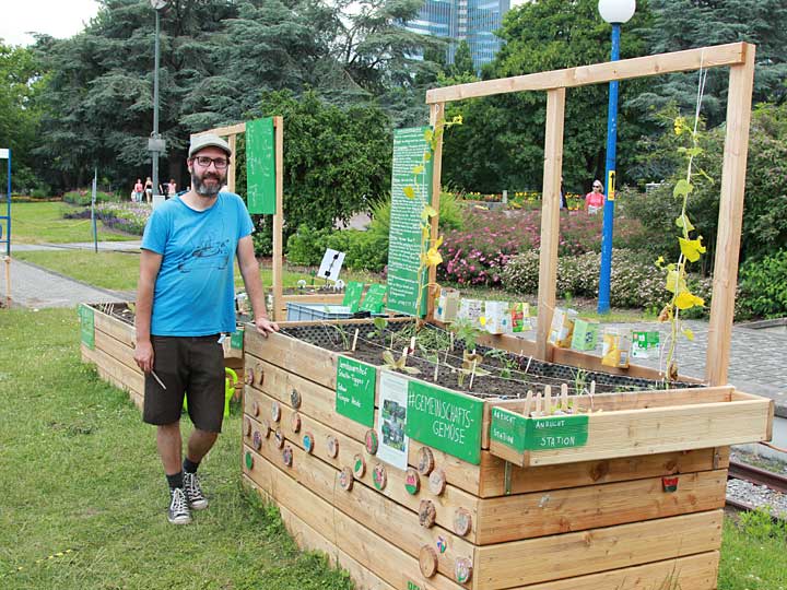 Gemeinsam Gärtnern im Weltgarten 2021 in Dortmund