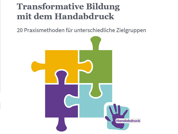 Handbuch Transformative Bildung mit dem Handabdruck