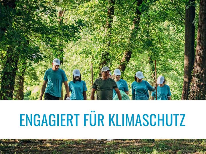 Engagiert für Klimaschutz