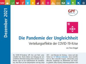 Pandemie der Ungleichheiten