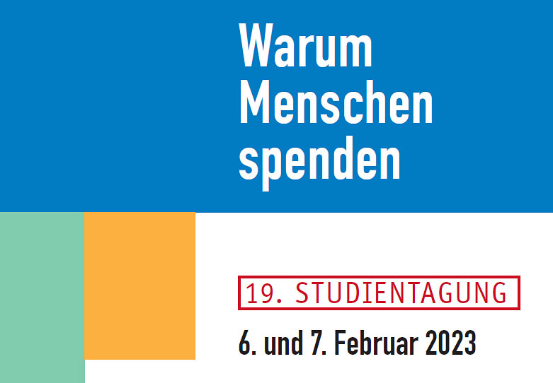 Fundraising-Studientagung 2023 Fundraising-Studientagung 2023
